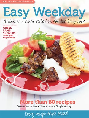 cover image of MB Test Kitchen Favourites: Easy Weekday